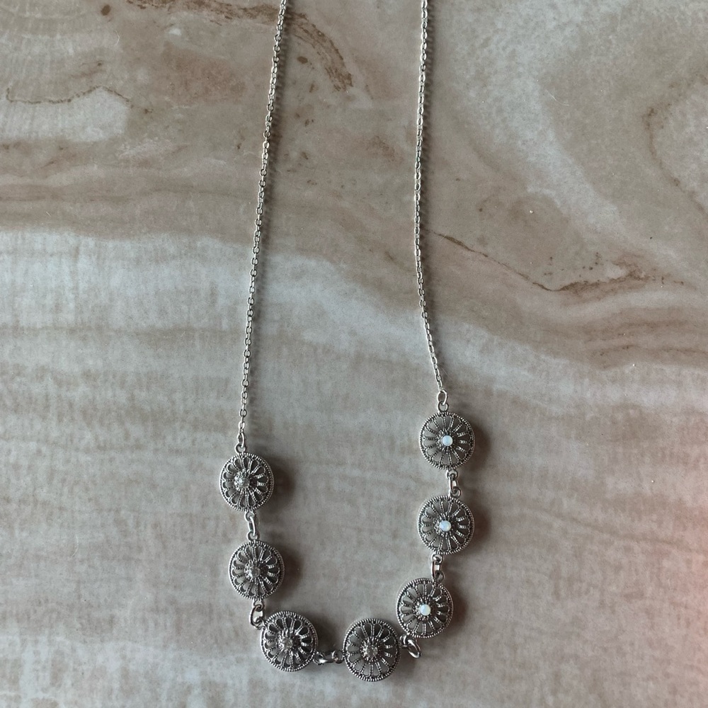Silver necklace
